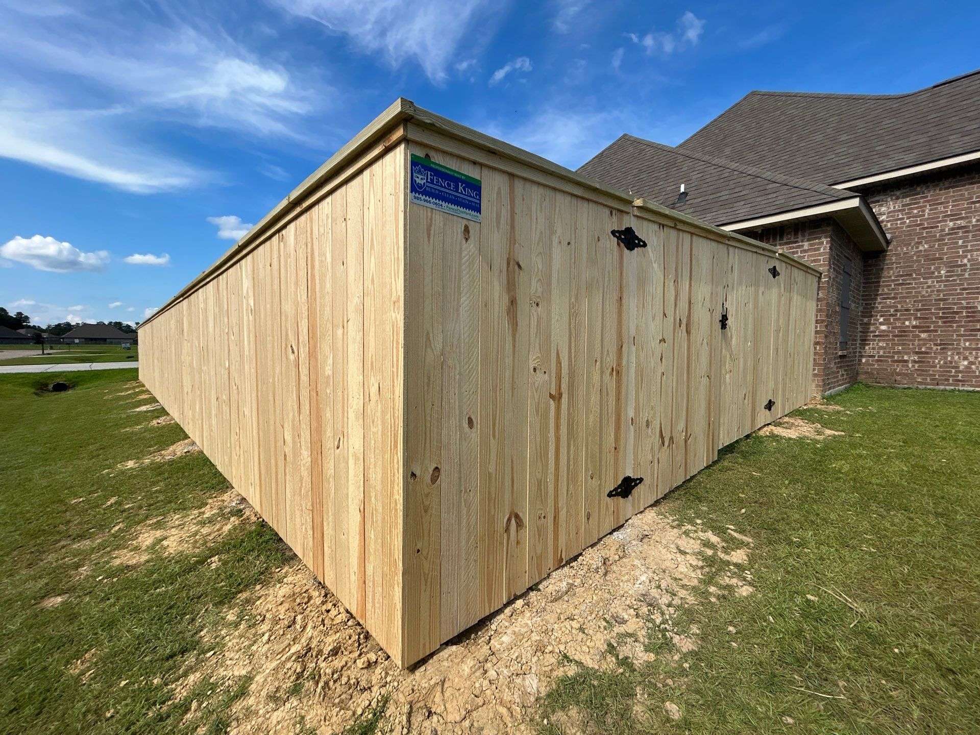 Wood Privacy Fence