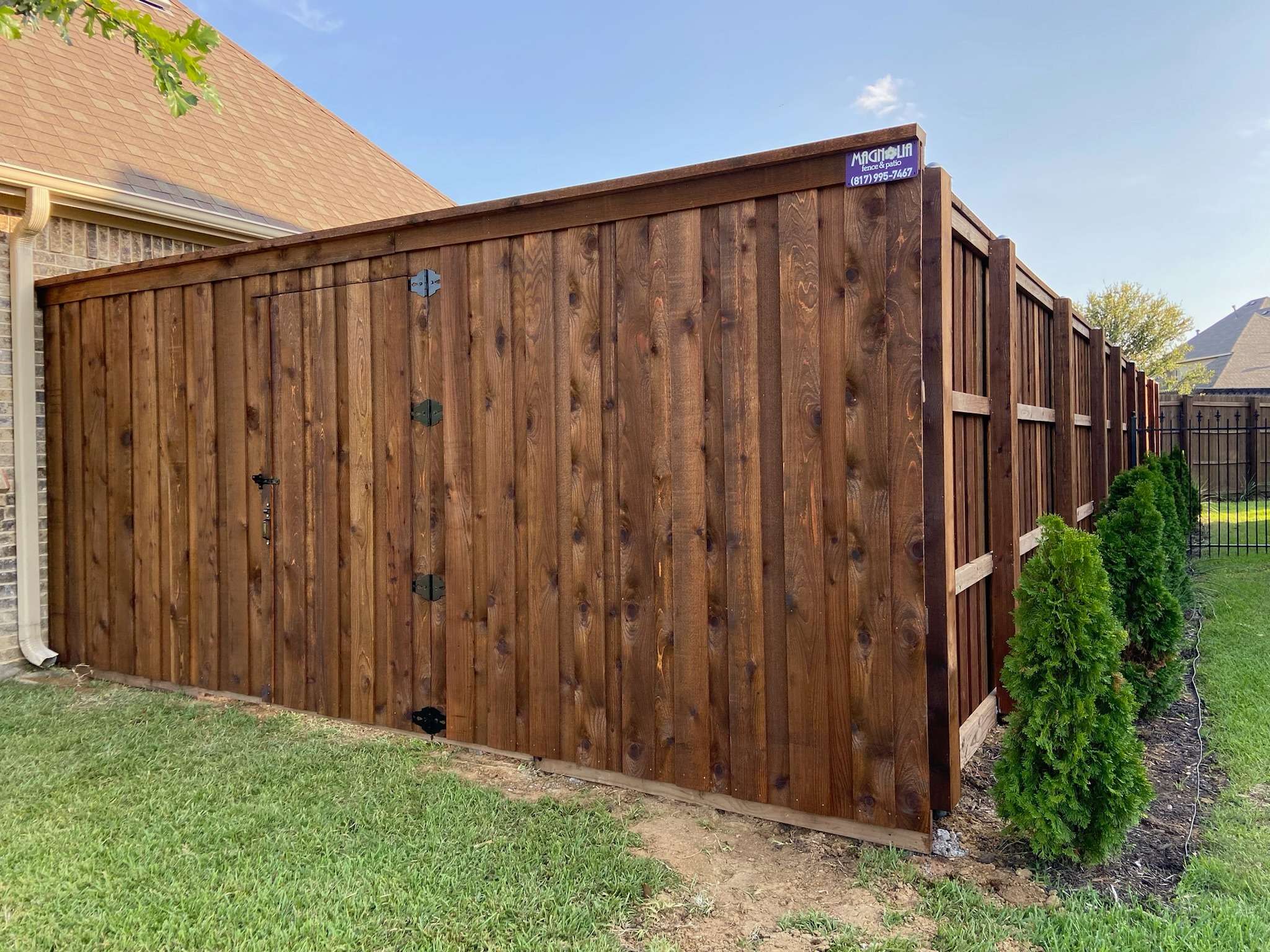 Sturdy Custom Privacy Fence